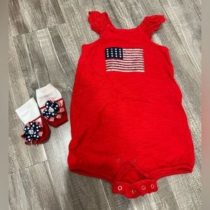 Set of socks with matching outfit- 3-6 months